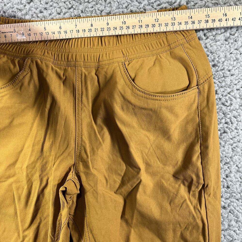 prAna Halle E-Waist Jogger II Womens 4 Mustard Bronze Hiking Travel Pants NWT - Picture 9 of 11